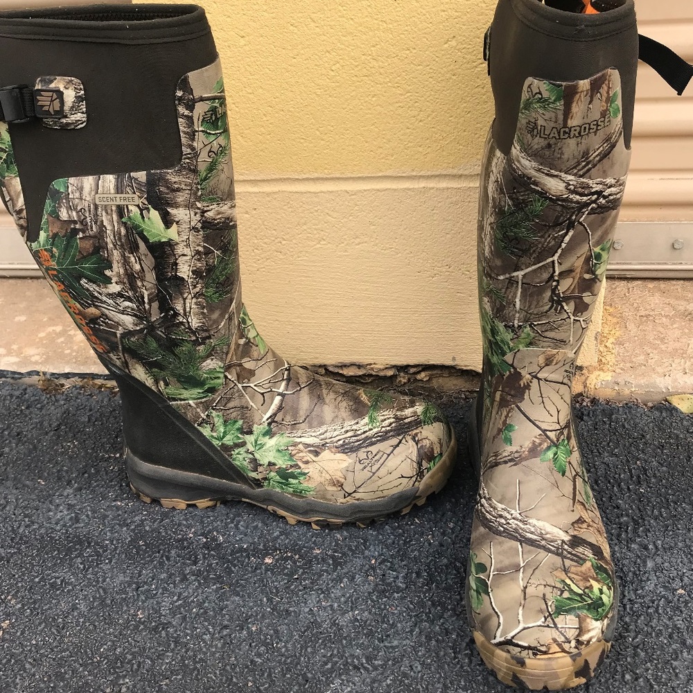 LaCrosse camo water boots
